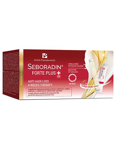 Seboradin Forte Plus, Zestaw Ampułki 24 x 5,5 ml  + Serum Fito Cell 4 x 6 g zdjęcie