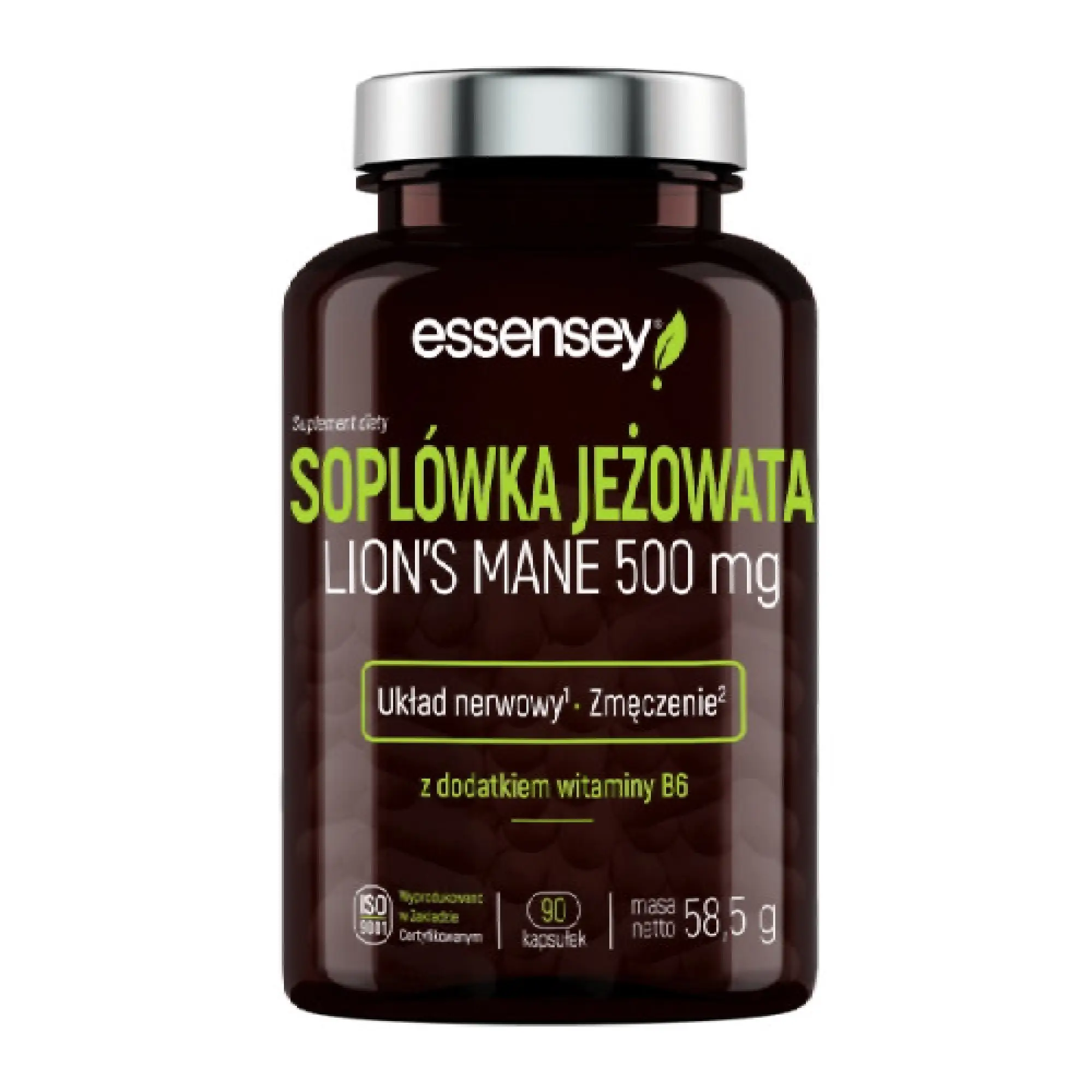 Essensey Soplówka Jeżowata, kapsułki, 90 sztuk zdjęcie