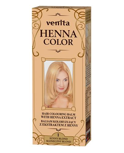 VENITA Henna Color Balsam Koloryzujący nr 1 Słoneczny blond, 75 ml zdjęcie