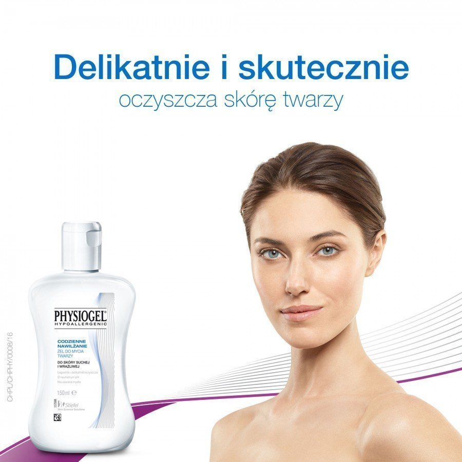 Physiogel Codzienne nawilżanie żel do mycia twarzy 150 ml