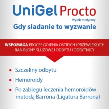 UniGel Procto, czopki, 10 sztuk