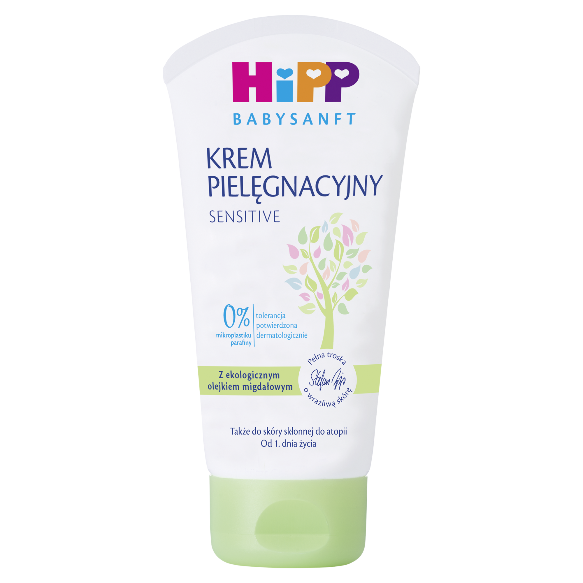 HIPP BABYSANFT Krem pielęgnacyjny do twarzy i ciała - 75 ml zdjęcie