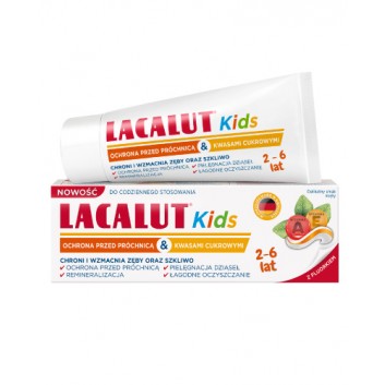 Lacalut Baby pasta do zębów 2-6 lat, 55 ml