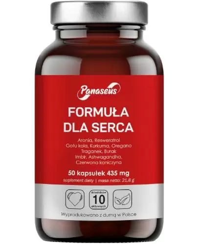 Panaseus formuła dla serca 50 kapsułek zdjęcie
