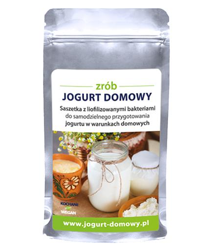 Starter wegański Zrób jogurt domowy Żywe kultury bakterii - 2 g - cena, opinie, składniki zdjęcie