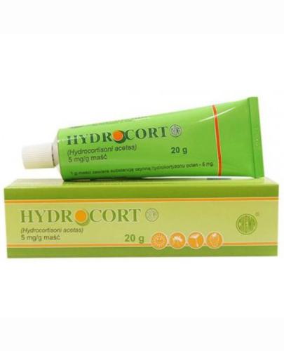 Hydrocort 5 mg/g, maść, 20 g, cena, opinie, składniki zdjęcie