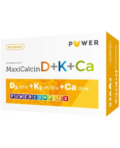 MaxiCalcin D+K+Ca 60 tabletek zdjęcie