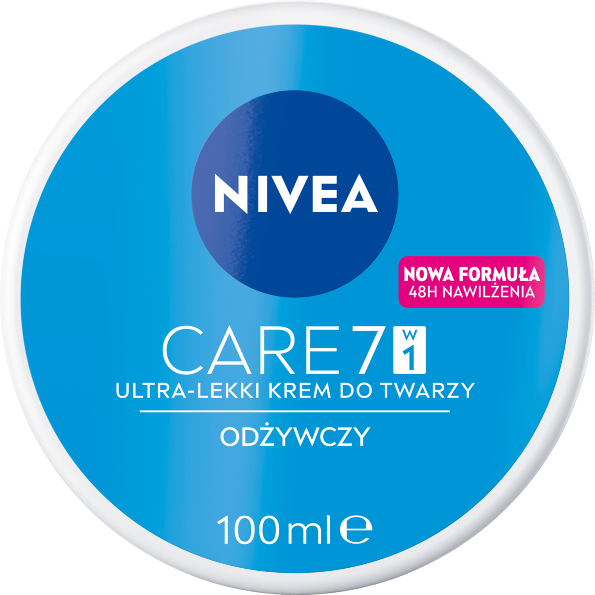 Nivea Care 7w1 lekki krem do twarzy odżywczy, 100 ml zdjęcie