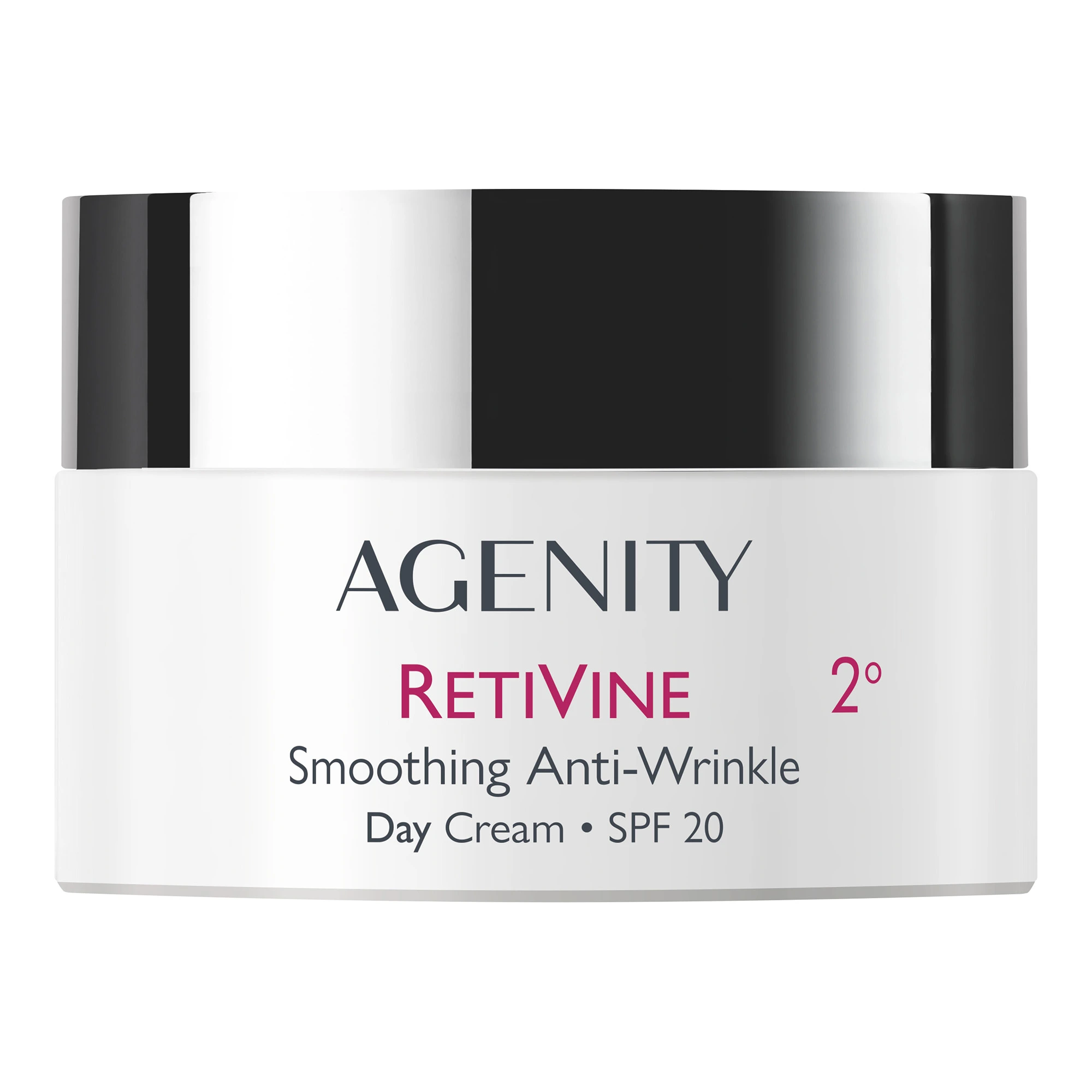 Agenity Retivine 2°, Krem przeciwzmarszczkowy wygładzający na dzień SPF 20, 50 ml