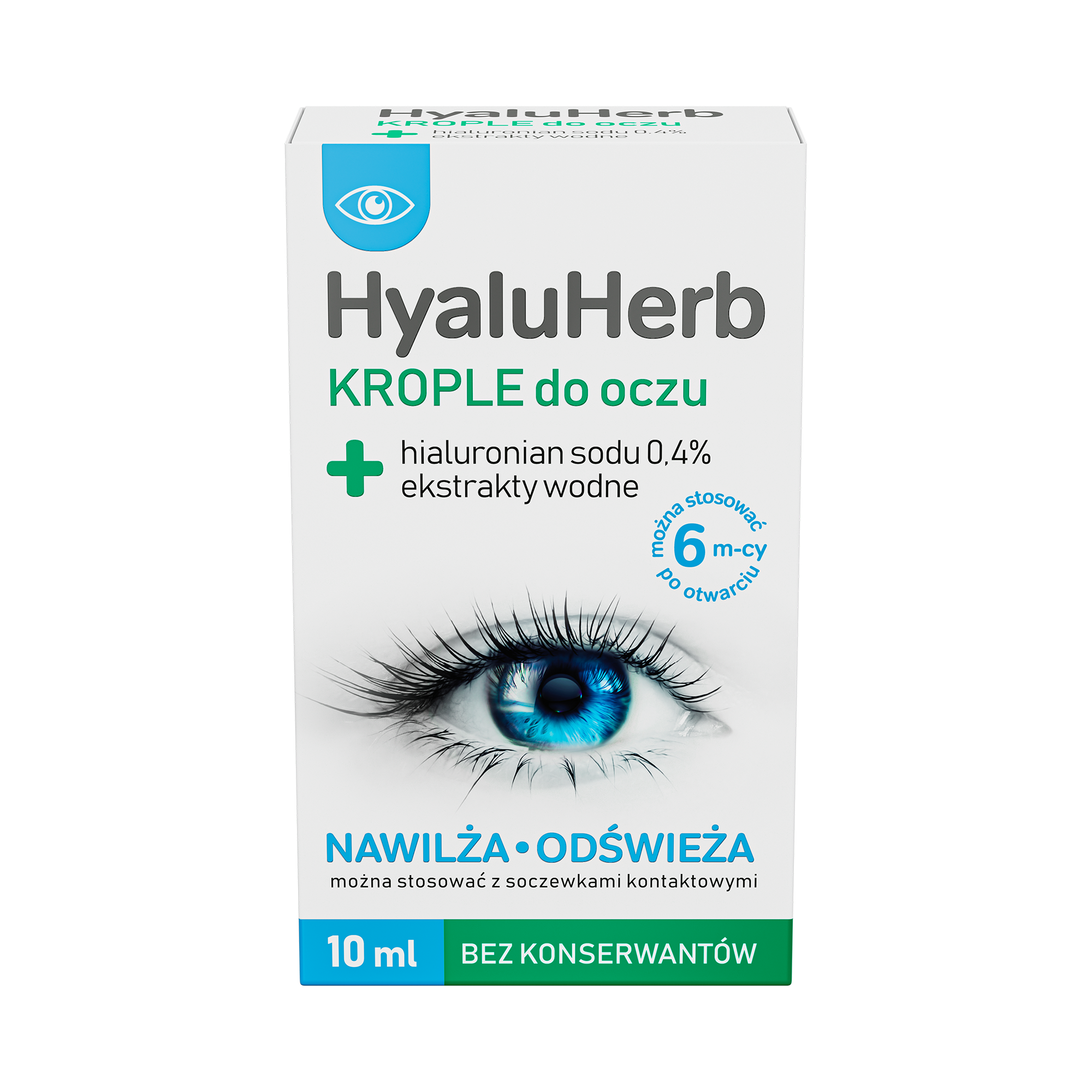 HyaluHerb Krople do oczu, 10 ml