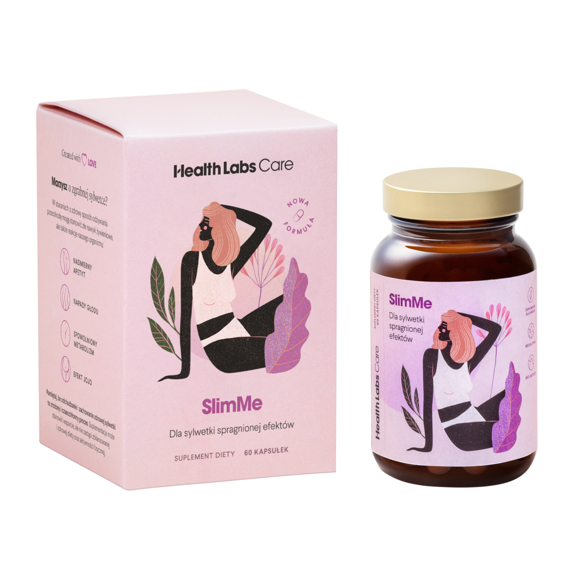Health Labs Care, SlimMe, kapsułki, 60 sztuk
