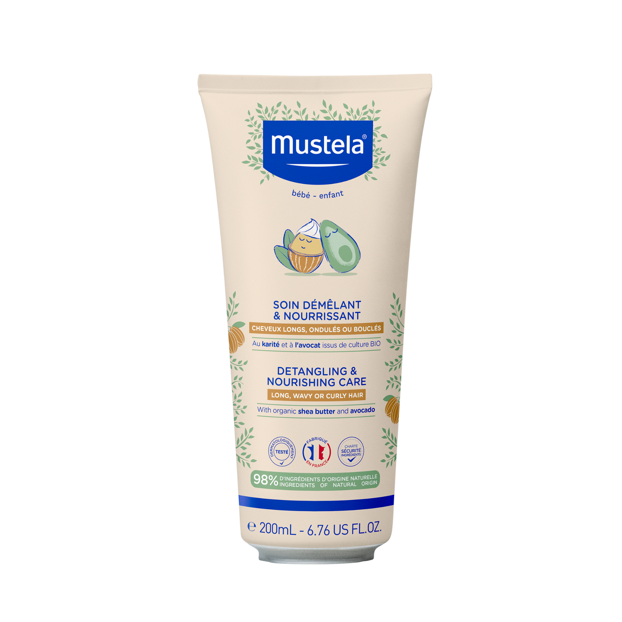 Mustela, Odżywka ułatwiająca rozczesywanie, 200 ml zdjęcie