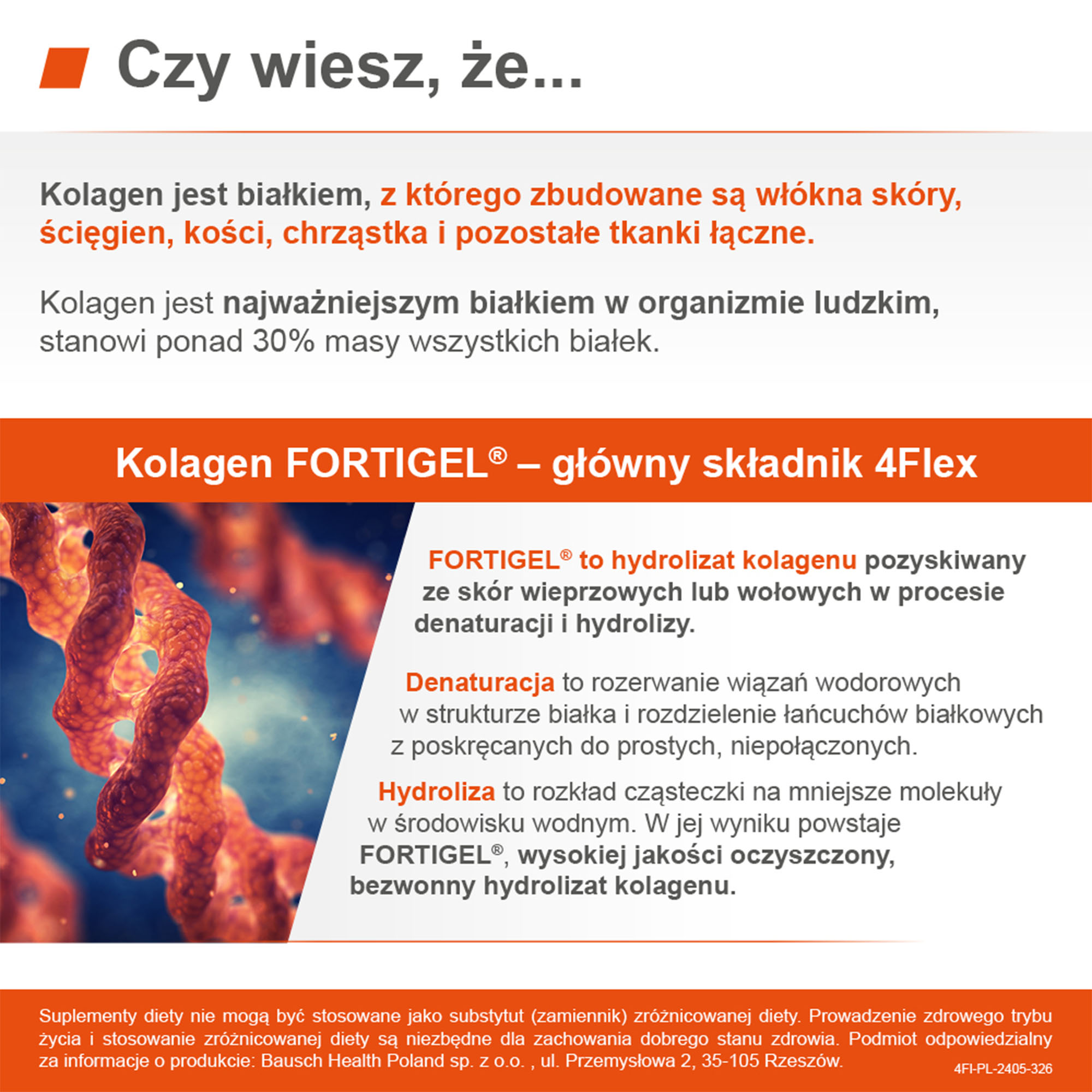 4 Flex, kolagen fortigel + witamina C, saszetki, 30 sztuk