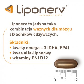 Liponerv, kapsułki miękkie, 30 sztuk