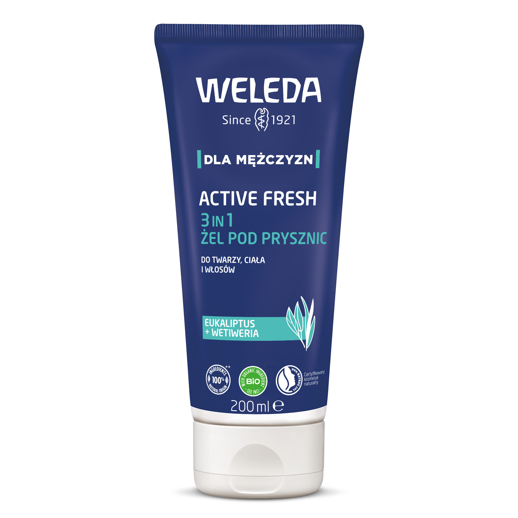Weleda żel pod prysznic dla mężczyzn 200 ml zdjęcie