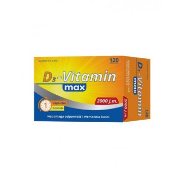 D3-Vitamin max, 120 kapsułek