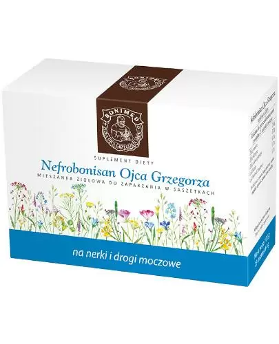 Nefrobonisan Ojca Grzegorza zioła do zaparzania 25 saszetek zdjęcie