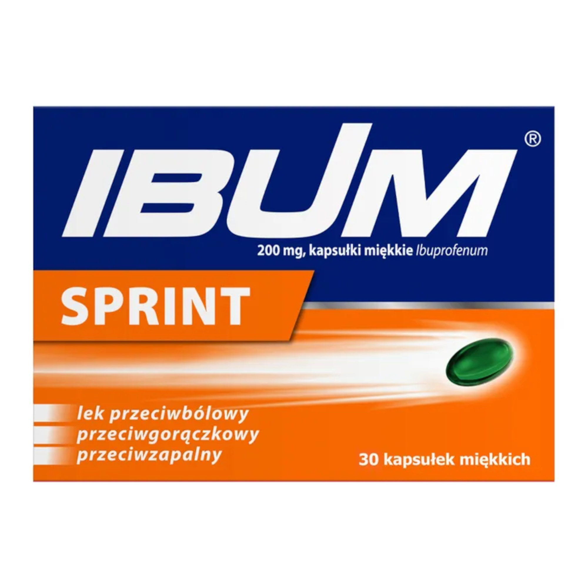 Ibum Sprint, 200 mg, kapsułki, 30 sztuk zdjęcie