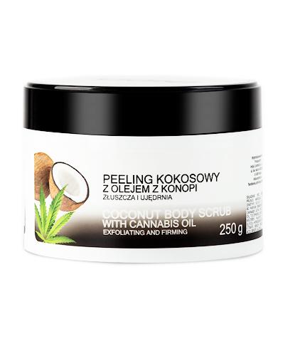 INDIA Peeling kokosowy z olejkiem z konopi - 250 g - cena, opinie, właściwości zdjęcie