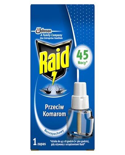Raid Płyn owadobójczy przeciw komarom zapas 27 ml zdjęcie