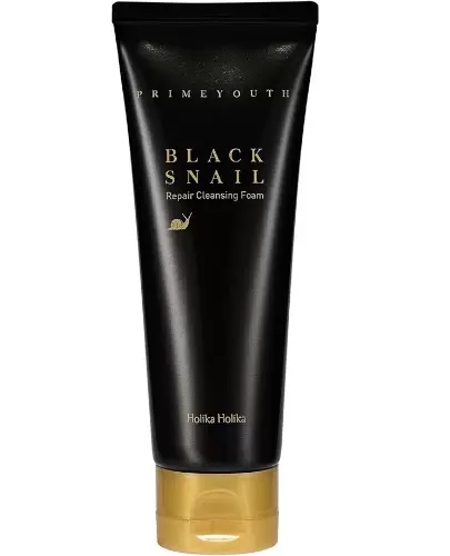 Holika Holika Prime Youth Black Snail pianka oczyszczająca z ekstraktem słuzu ze ślimaka 100 ml zdjęcie