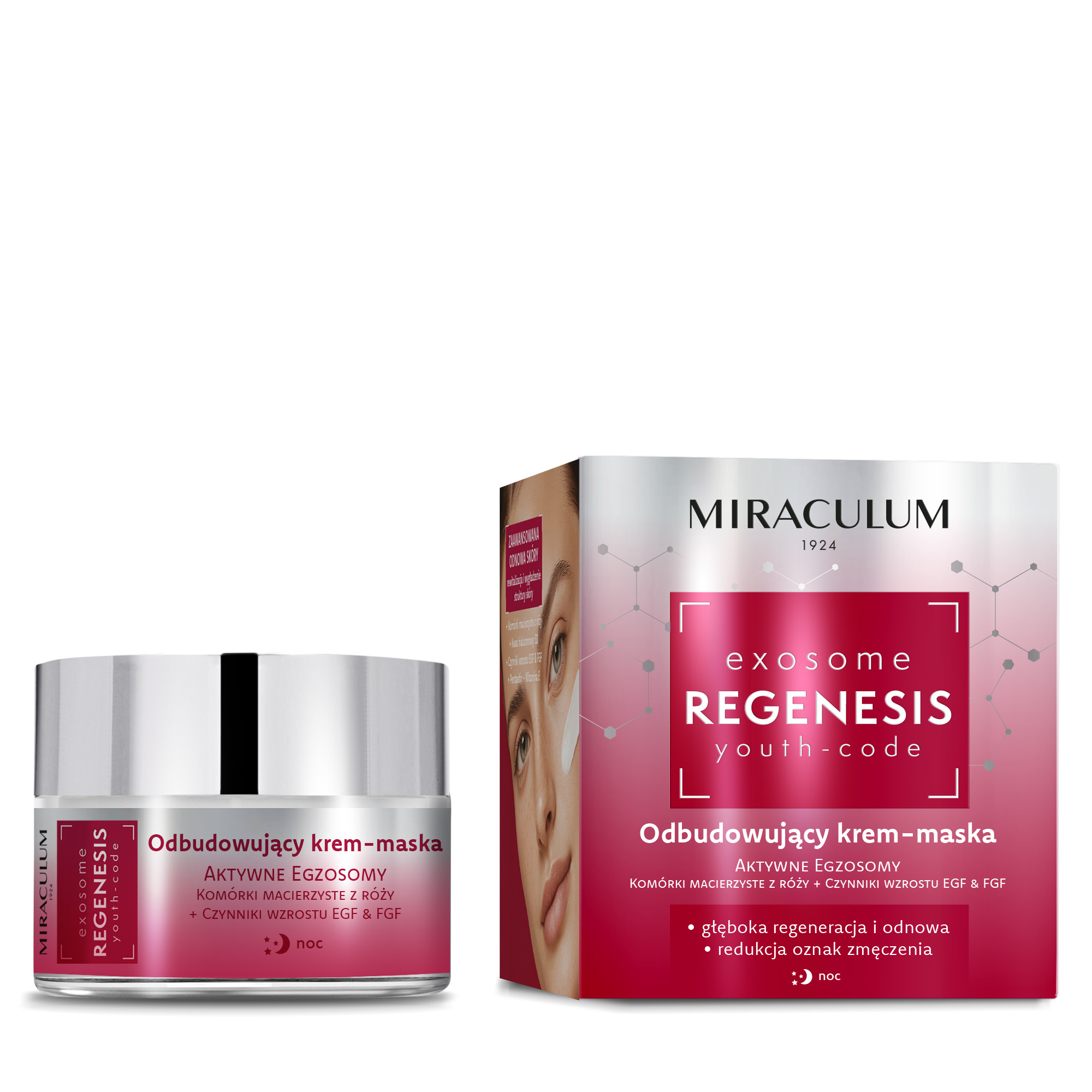Miraculum Exo-Some Regenesis Odbudowujący krem-maska noc, 50 ml zdjęcie