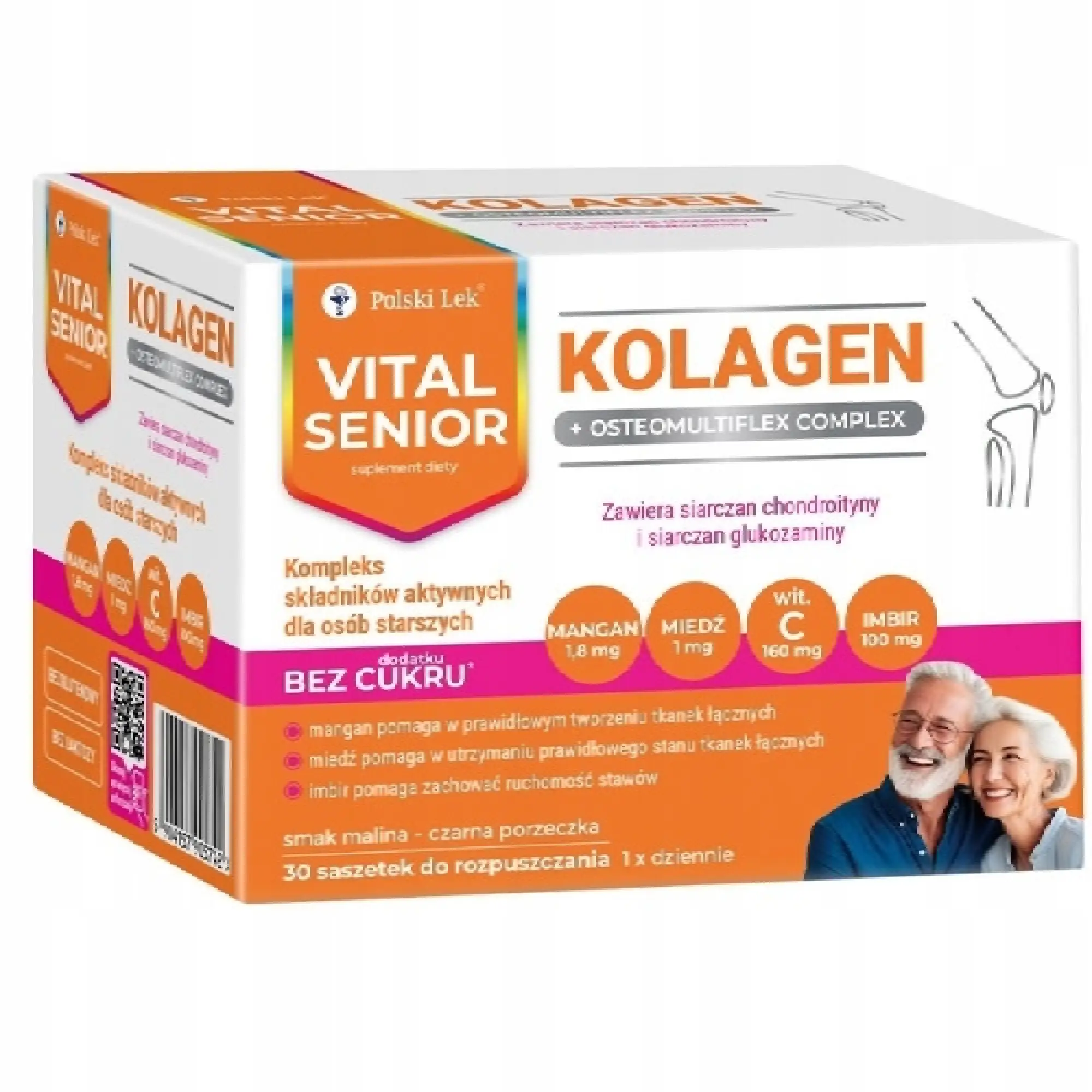 Vital Senior Kolagen, proszek, 30 sztuk             zdjęcie