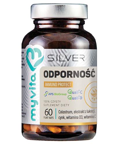 MyVita Silver Pro Complex Odporność - 60 kaps. - dawkowanie zdjęcie