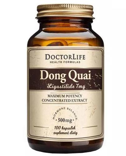 Doctor Life Dong Quai 400 mg - 100 kaps. - cena, opinie, właściwości zdjęcie