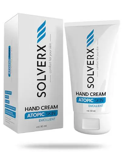 Solverx Atopic Skin krem do rąk i paznokci do skóry atopowej 50 ml zdjęcie