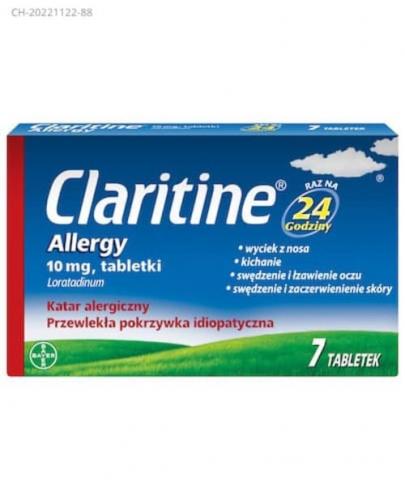 CLARITINE ALLERGY 10 mg, 7 tabletek zdjęcie