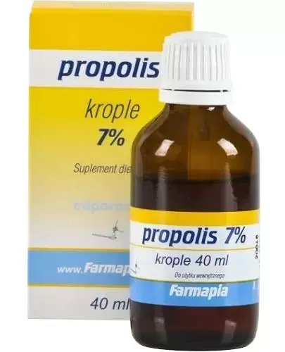 Propolis 7% krople 40 ml zdjęcie