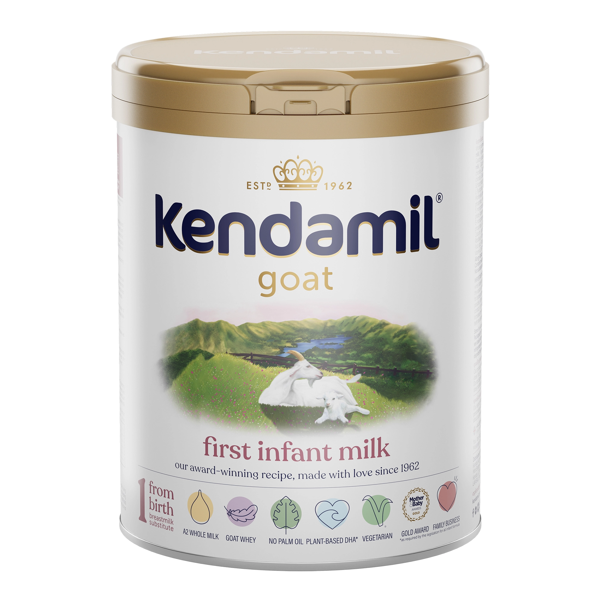 Kendamil, Kozie mleko dla niemowląt 1, 800 g zdjęcie