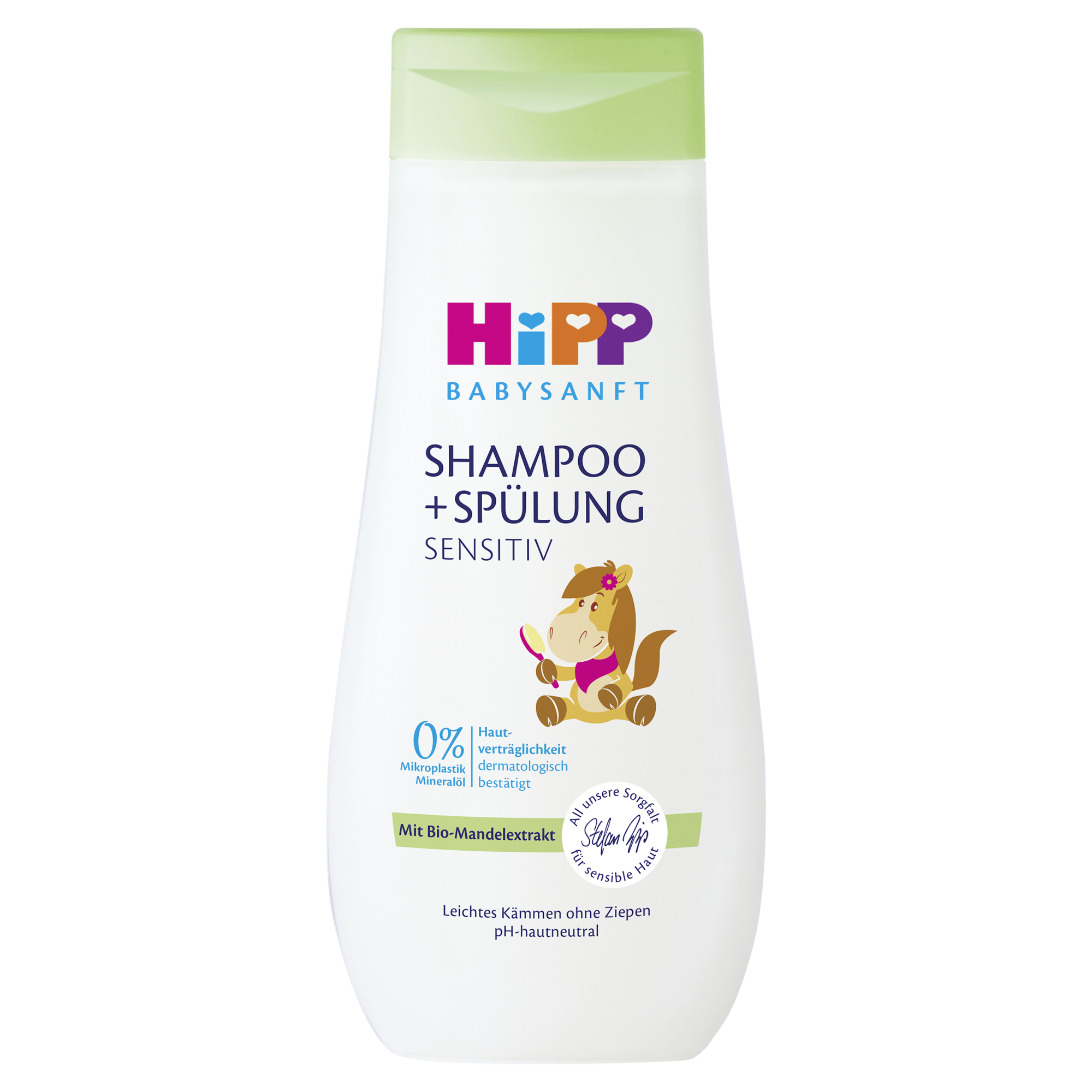 Hipp Babysanft Sensitive pielęgnacyjny szampon z odżywką 200 ml zdjęcie