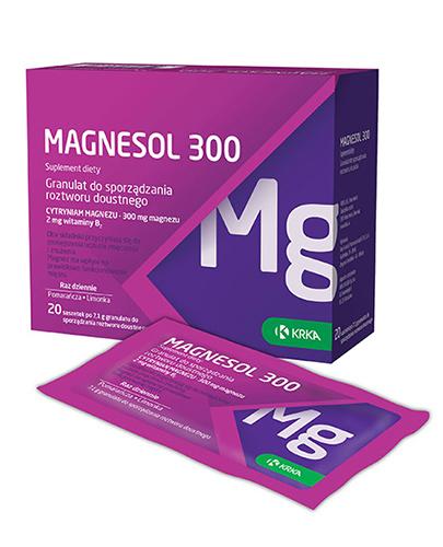 Magnesol 300, 20 saszetek x 1,7 g zdjęcie