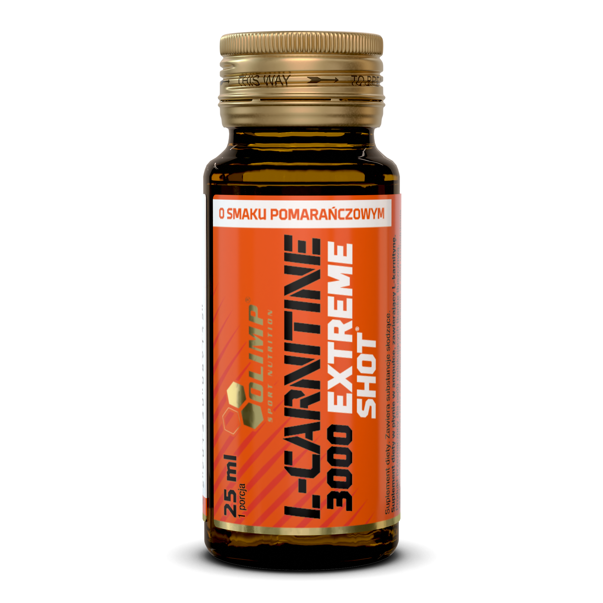 Olimp, L-Carnitine 3000 Extreme Shot smak pomarańczowy, 25 ml [szkło] zdjęcie