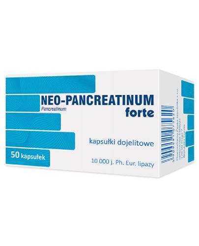 Neo-Pancreatinum forte, 10000 j., kapsułki dojelitowe, 50 sztuk zdjęcie
