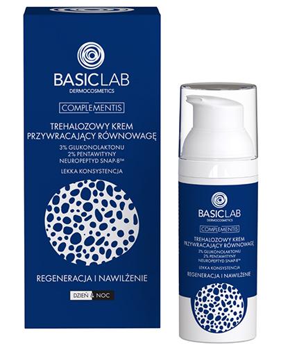 Basiclab Trehalozowy Krem przywracający równowagę 3% glukonolakton 2% pentawityna, 50 ml zdjęcie
