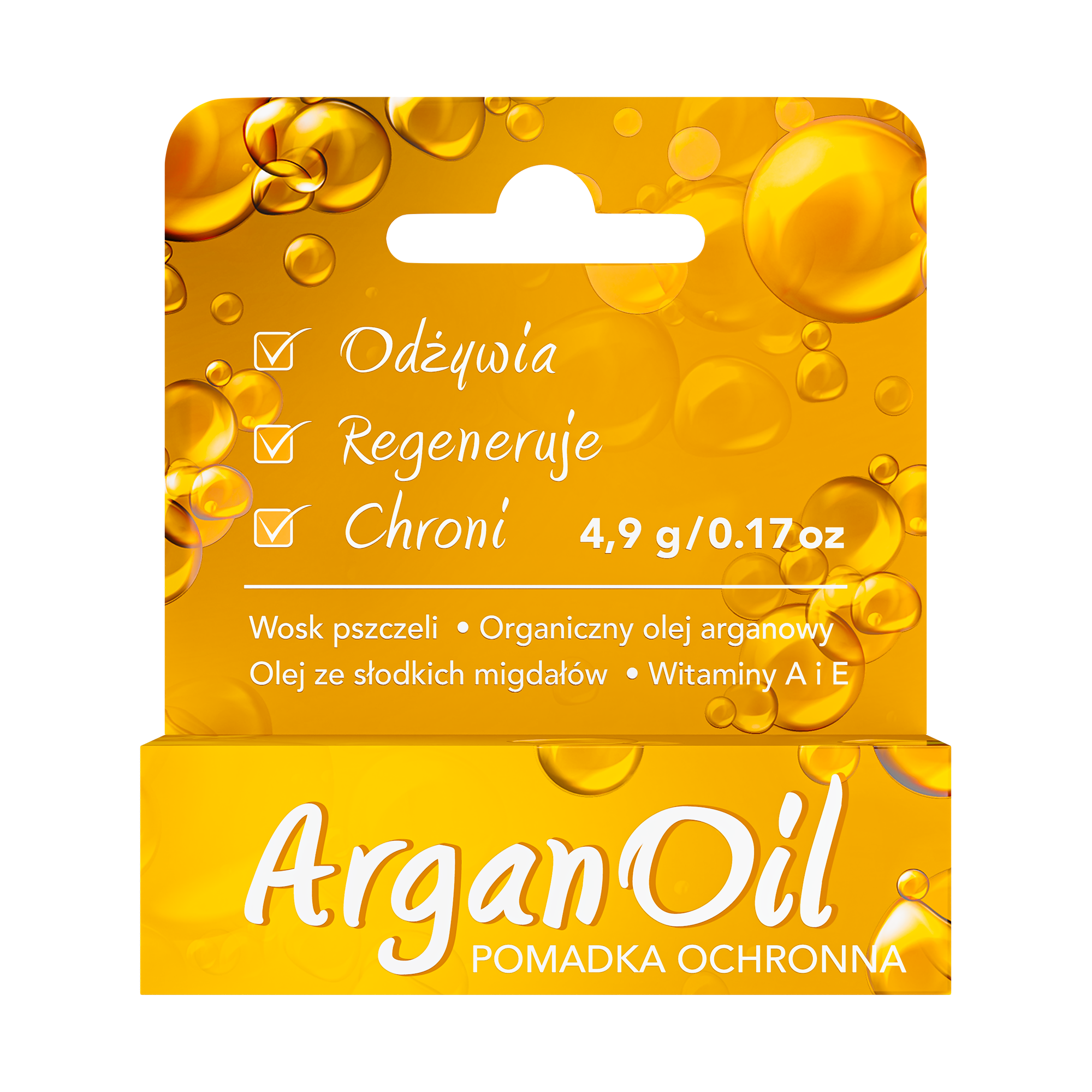 Argan Oil pomadka ochronna 4,9 g zdjęcie