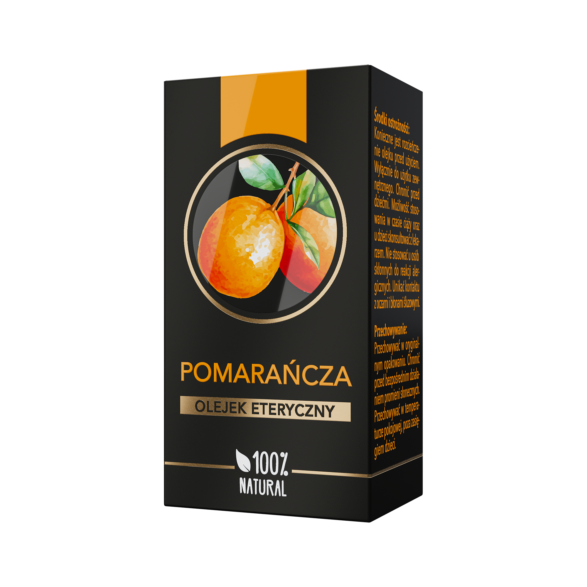 Olejek eteryczny pomarańcza, 10 ml