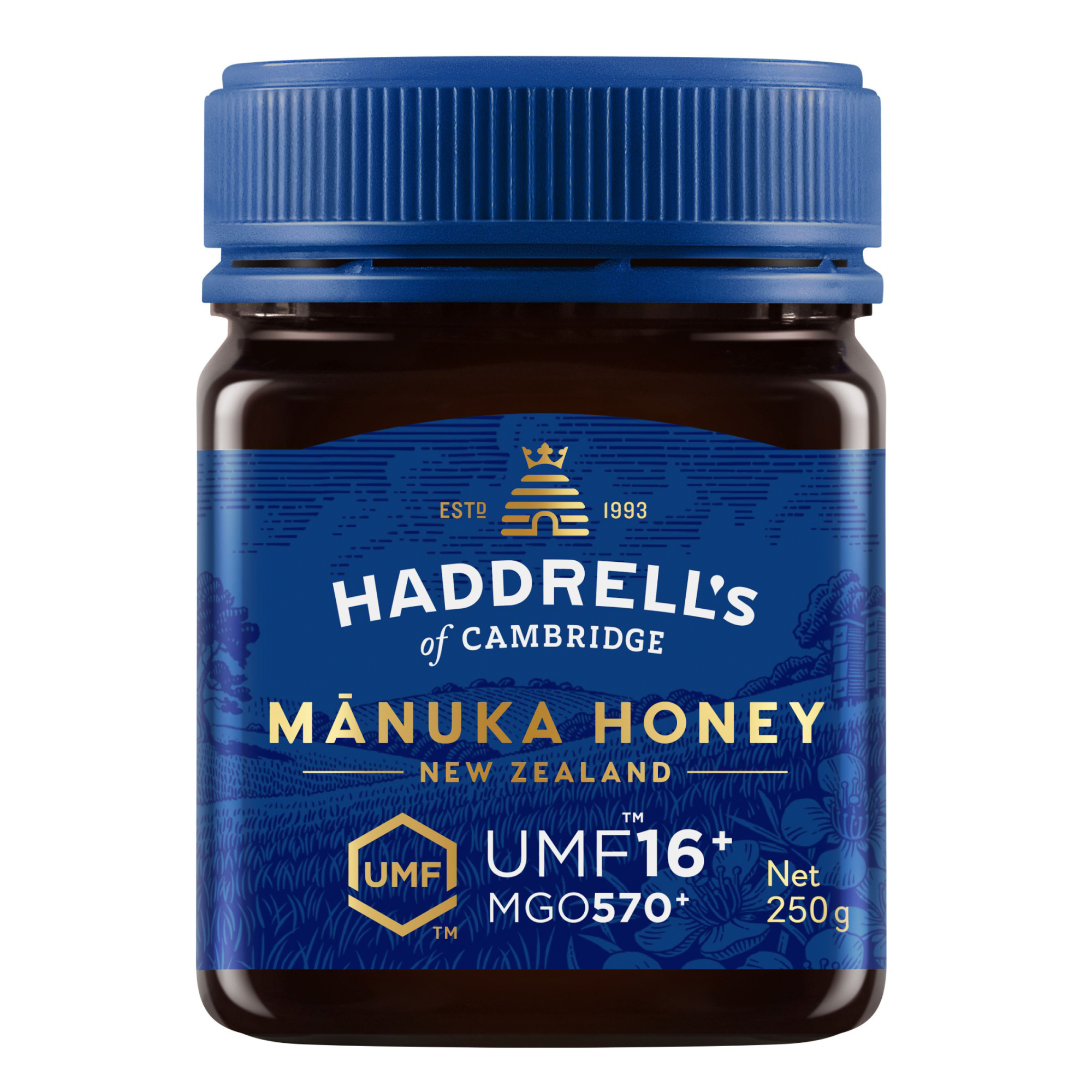 Haddrell's Manuka, Miód UMF16+, MGO570+, 250 g zdjęcie