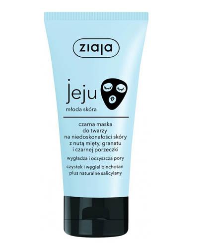 Ziaja Jeju czarna maska do twarzy na niedoskonałości skóry 50 ml zdjęcie