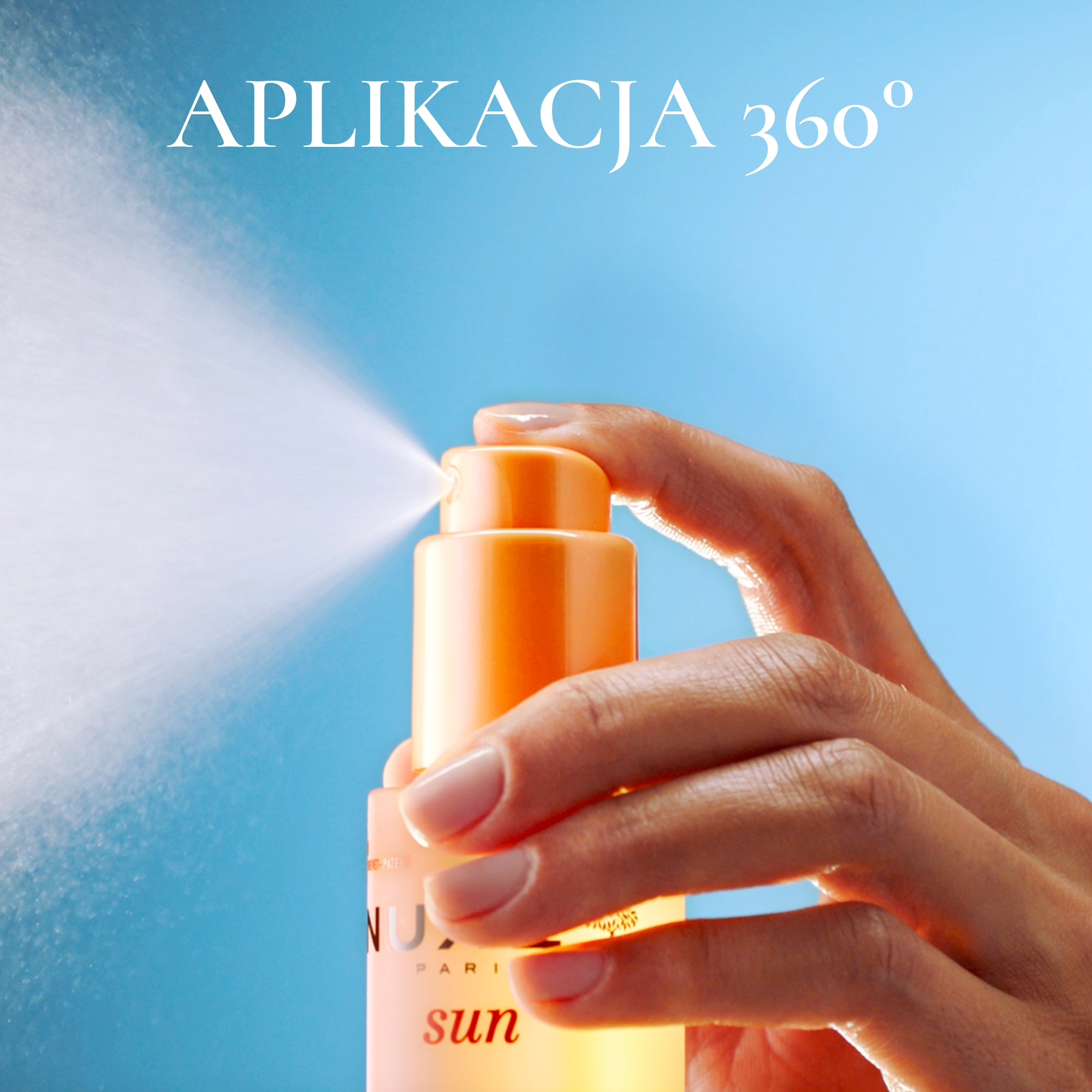 Nuxe Sun, odświeżająca mgiełka ochronna SPF 30, 150 ml