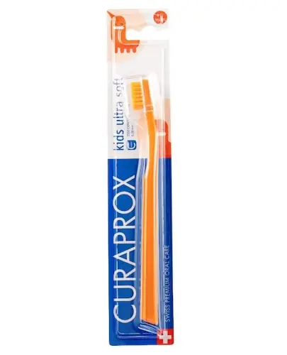 Curaprox kids ultra soft szczoteczka do zębów 4-12 lat 1 sztuka zdjęcie