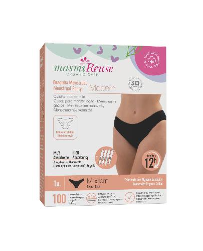Masmi Reuse Majtki menstruacyjne Modern, rozmiar XL, 1 sztuka zdjęcie