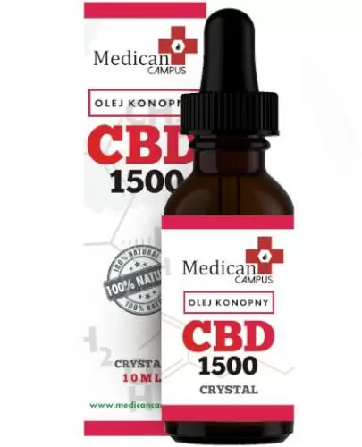 Medican Campus olej konopny CBD 1500 Crystal 10 ml zdjęcie