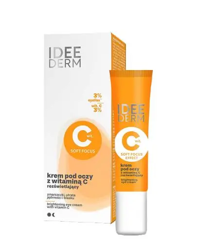 Idee Derm Rozświetlający Krem pod oczy z witaminą C, 15 ml zdjęcie