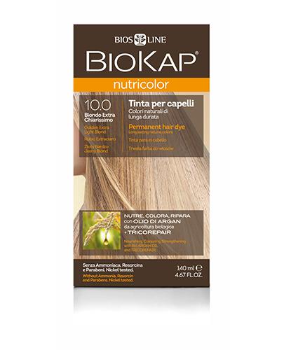BioKap Nutricolor Farba do włosów 10.0 Złoty Bardzo Jasny Blond - 140 ml - cena, opinie, właściwości  zdjęcie
