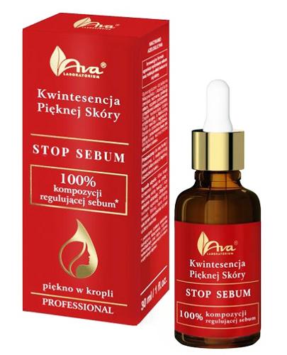 AVA KWINTESENCJA PIĘKNEJ SKÓRY Stop sebum, cera tłusta i mieszana, 30 ml zdjęcie