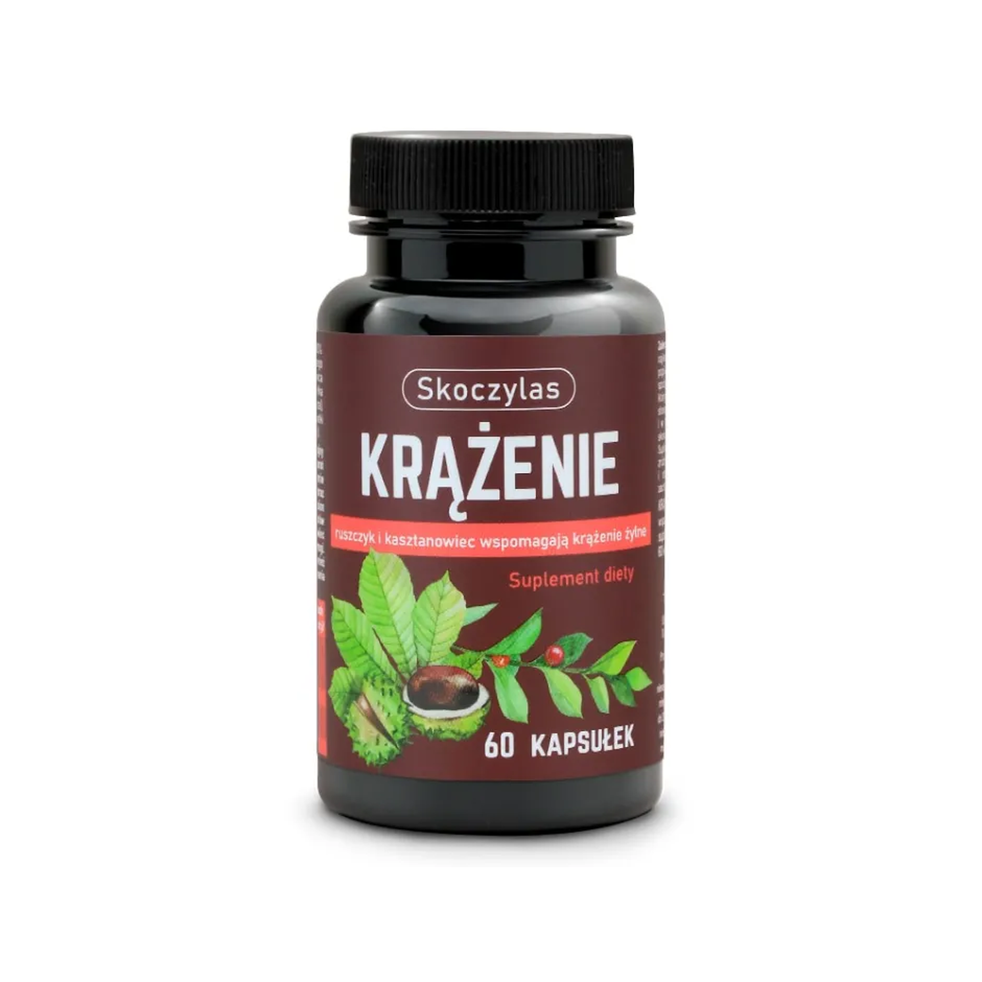 Skoczylas Krążenie Ruszczyk i kasztanowiec, 60 kapsułek
